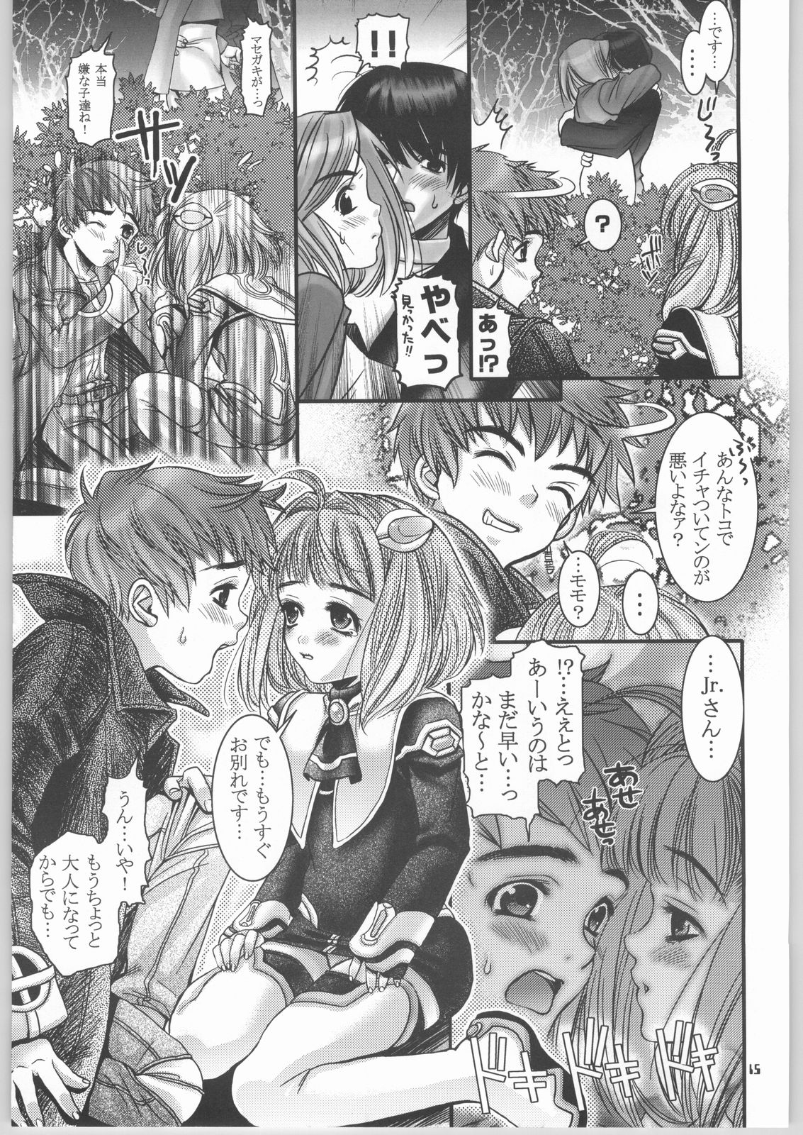 (C64) [Mirai Seiki Maruhi Club (Ukita Tougo)] Mujouken Koufuku (Xenosaga) page 14 full