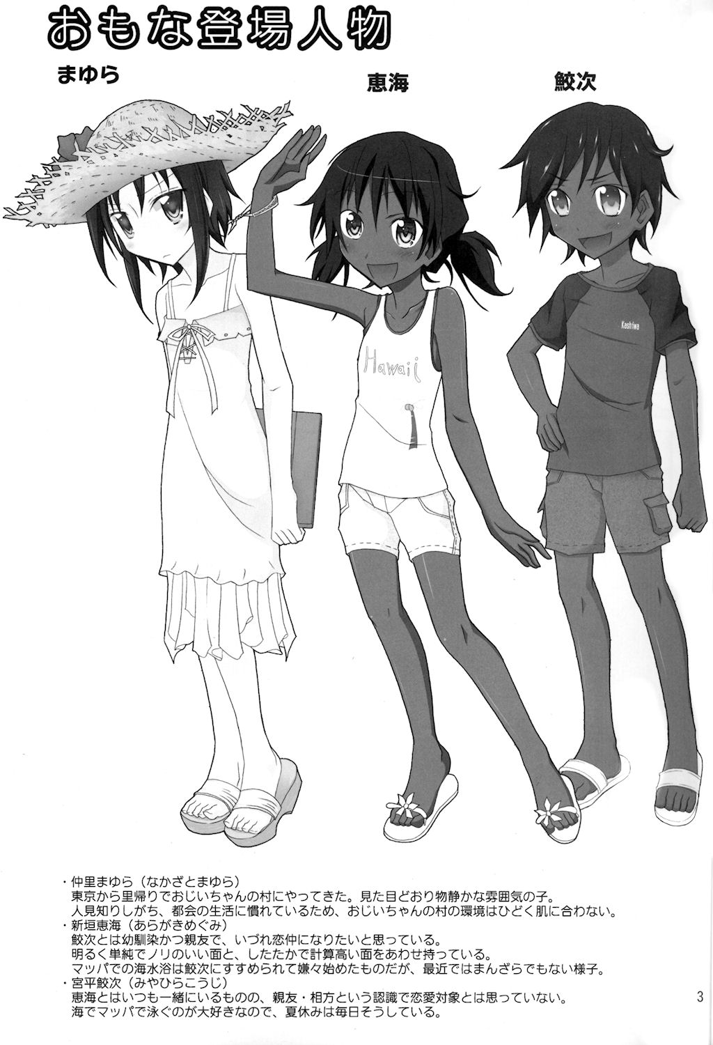 [Nihon Dandy (Matsuno Susumu)] Supponpon de Umi Asobi! [Digital] page 3 full