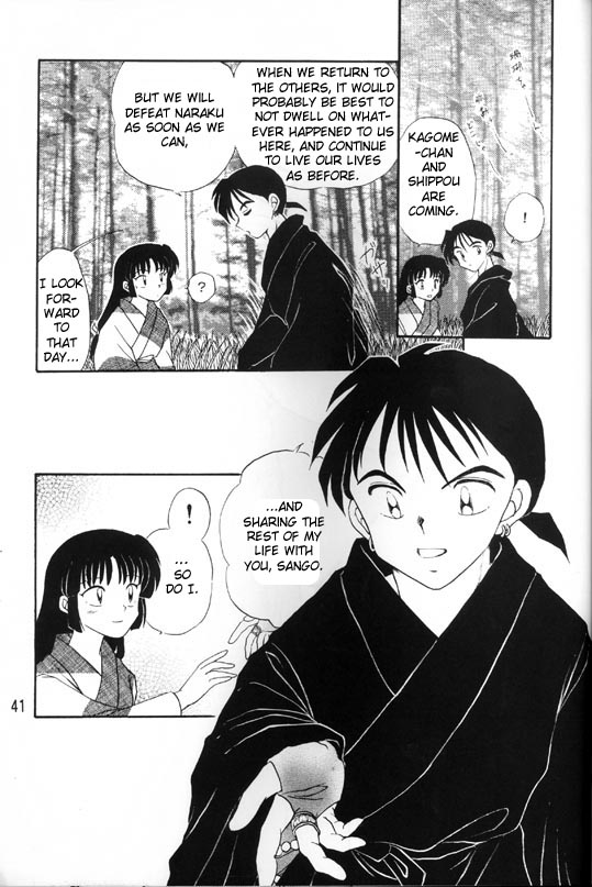 [Kaminobe (Kaminobe Kanon)] Sengoku Renbo Emaki | Falling in Love in the Warring States Era (Inuyasha) [English] [Scribe Figaro] page 39 full