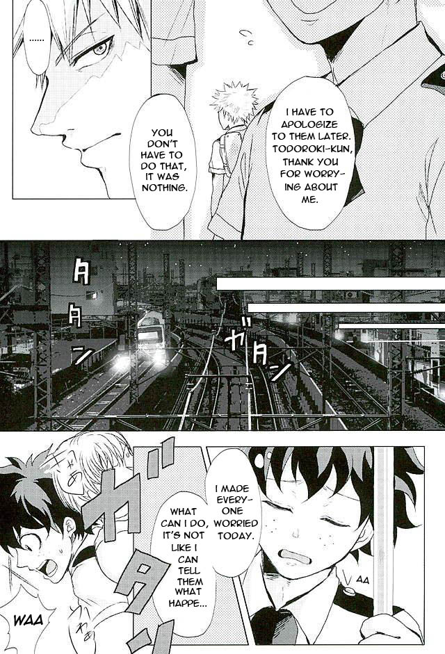 (Douyara Deban no Youda! 3) [Tamago Teikoku (Kimi)] Byousoku Blackout (Boku no Hero Academia) [English] page 8 full