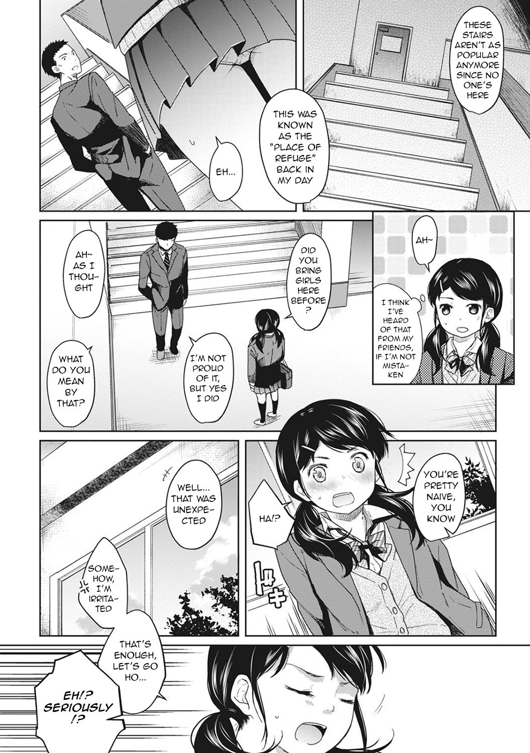 [Fumitsuki Sou] 1LDK+JK Ikinari Doukyo? Micchaku!? Hatsu Ecchi!!? Ch. 1-2 [English] page 32 full