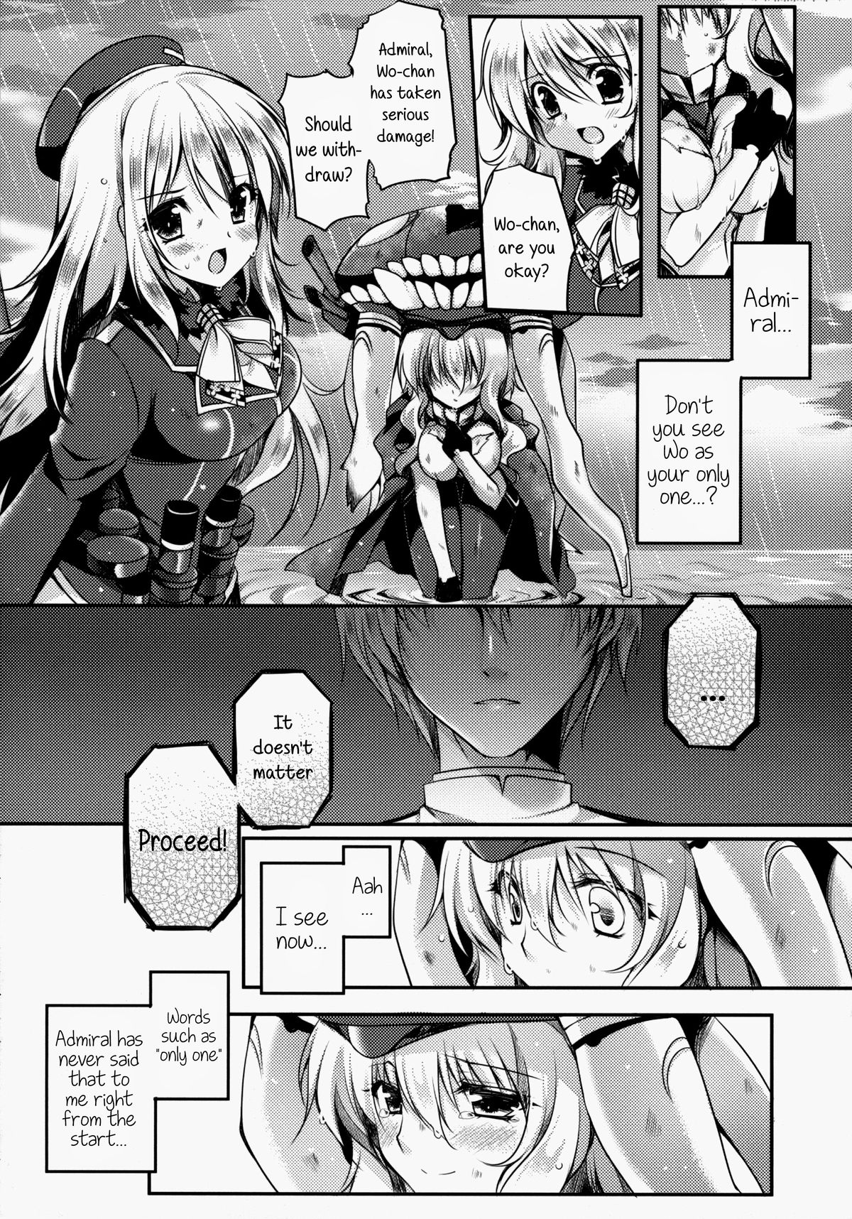 (COMIC1☆8) [Wish ~Kibou no Tsubasa~ (Sakurano Ru)] Sa.yo.na.ra - Shinkai no Ningyohime | Sa-yo-na-ra - Little Mermaid of The Abyss (Kantai Collection -KanColle-) [English] page 23 full