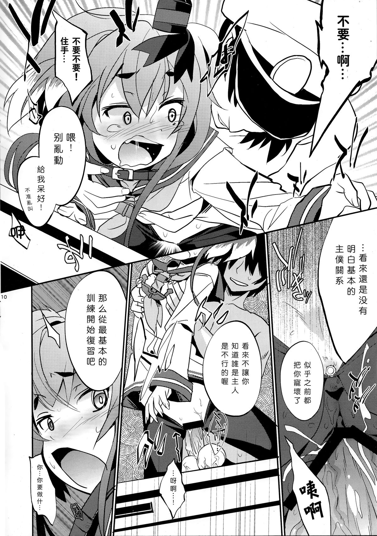 (C87) [Toriaezu(kari) (Tororo)] YES!! Teitoku wa Aikenka! (Kantai Collection -KanColle-) [Chinese] [无毒汉化组] page 10 full