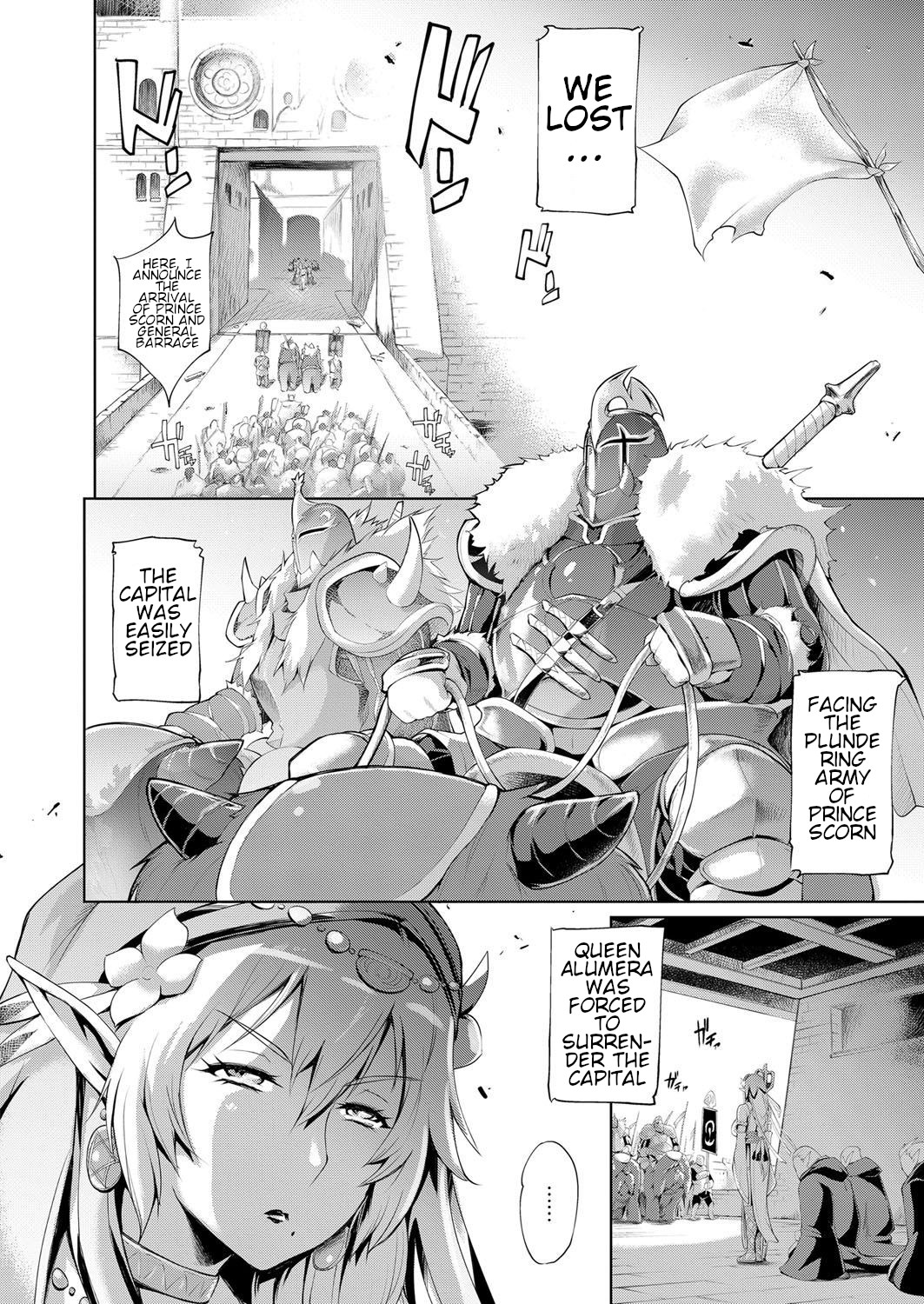 [Yunioshi] Elf no Watashi ga Orc nanka ni Dereru Hazu ga Nai Ch. 1 (COMIC ExE 09) [English] [xinsu] [Digital] page 4 full