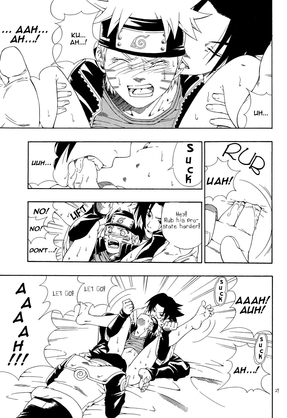 ERO ERO ERO (NARUTO) [Sasuke X Naruto] YAOI -ENG- page 27 full