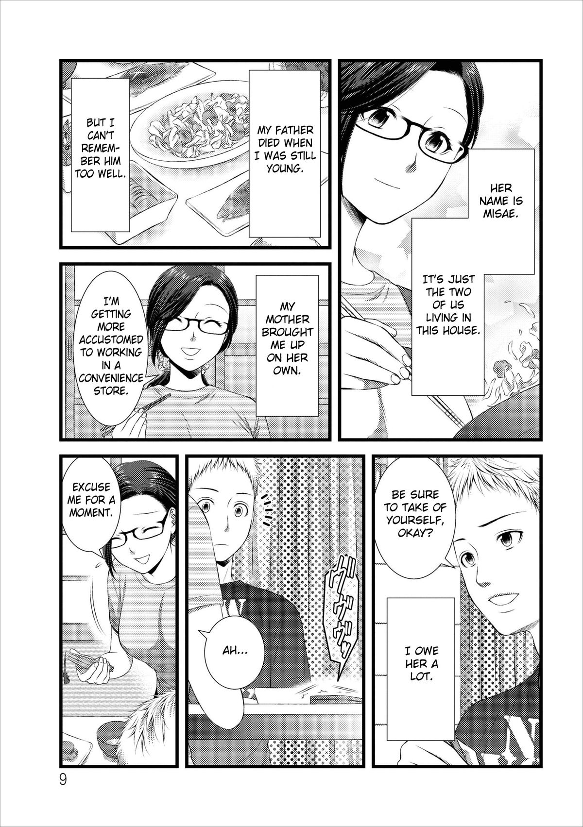 [Kakei Asato] Orenchi no Kaasan Ch. 1 [English] {Fated Circle} page 9 full