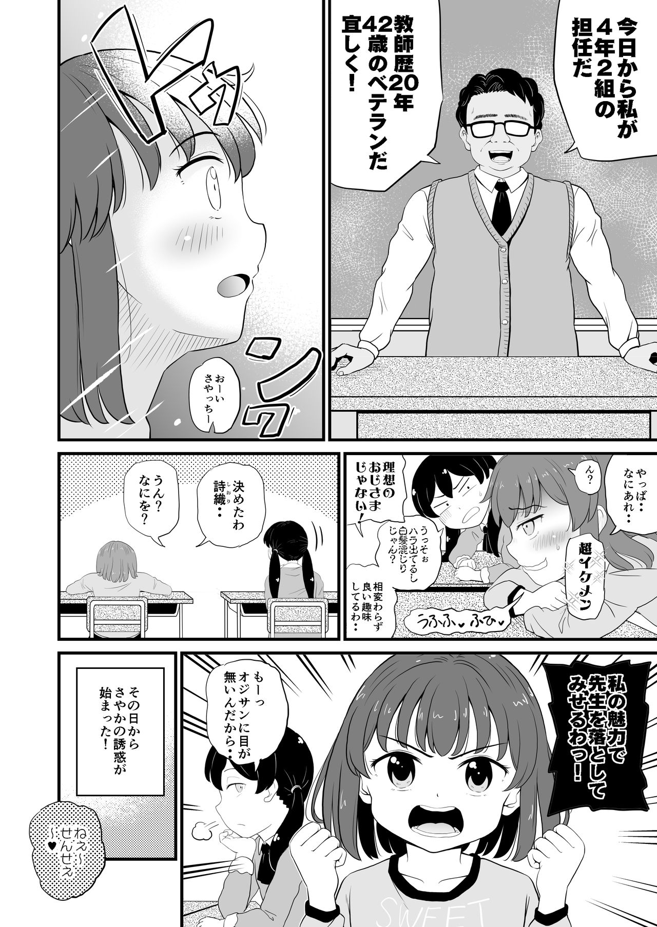 [botibotiikoka (takku)] Joji Bitch JS wa Yuuwaku Shitagariya-san!! [Digital] page 4 full