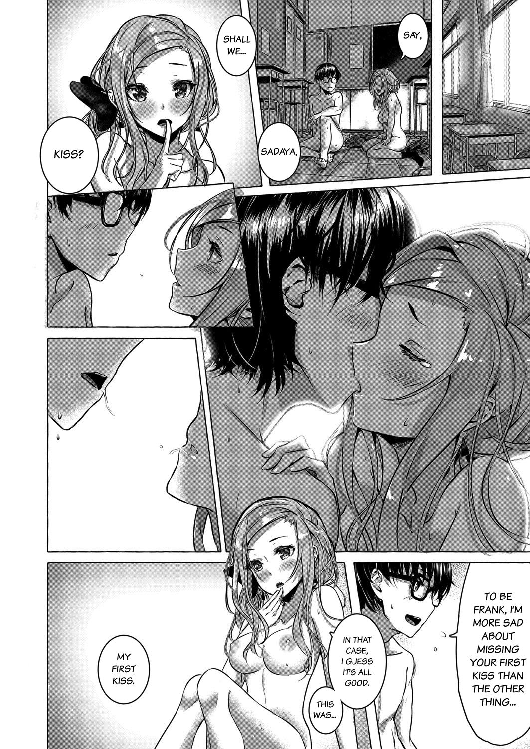 [Sahara Gensei] Osananajimi no Kinpatsu Gal Bitch ni Gyaku Rape de Doutei o Ubawareta Otoko (COMIC Grape Vol. 68) [English] [Decensored] [munyamunya] page 24 full