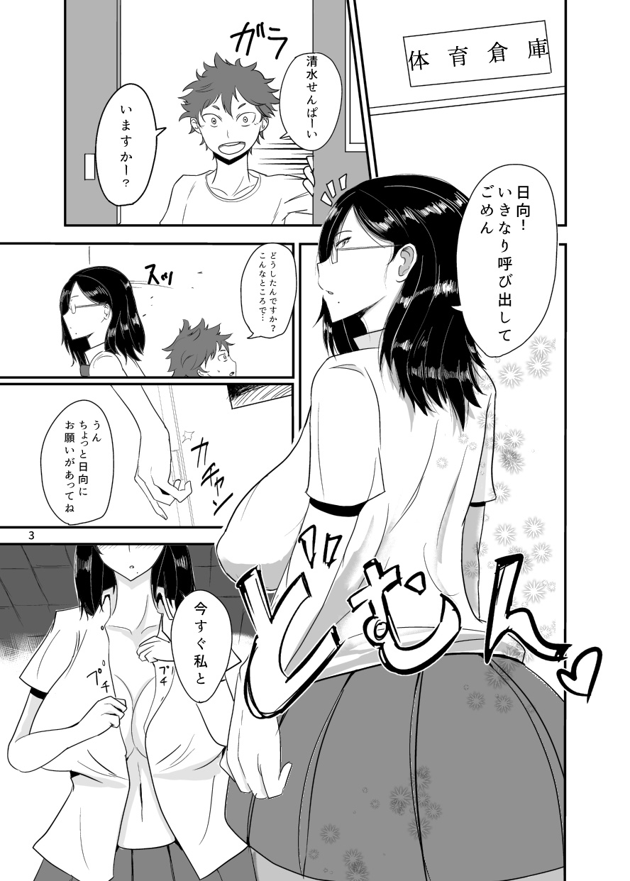 (C87) [Nabeyashiki (Nabeshiki)] Kiyoko-san no Sukebe Hon (Haikyuu!!) page 2 full