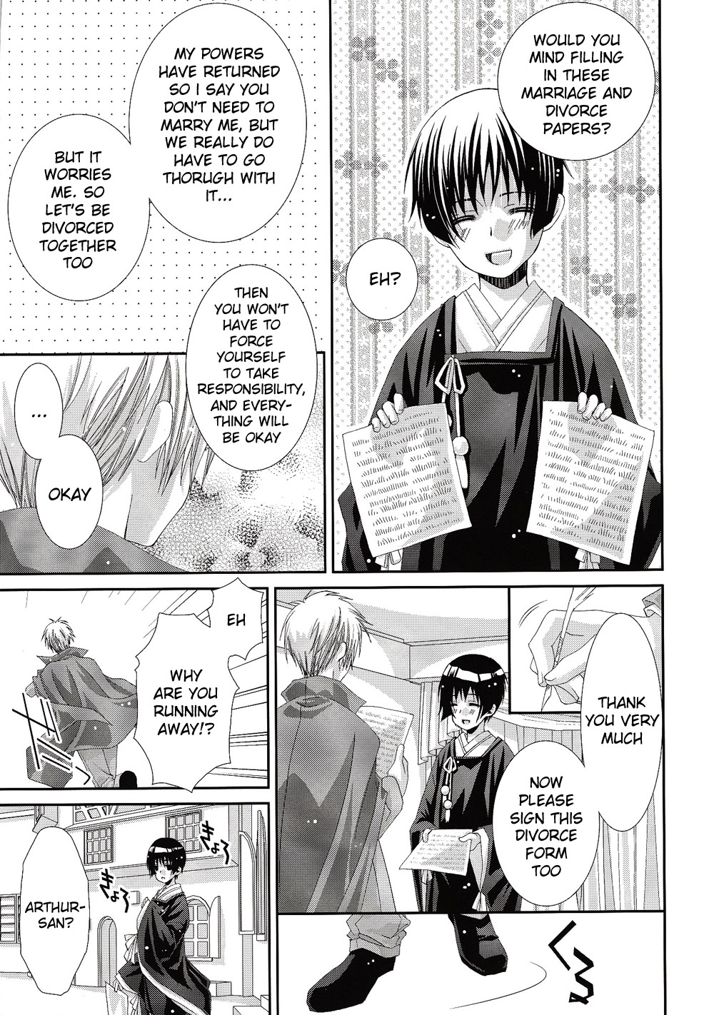 [Juuokubunritsu (Miwa Azusa, Sakakibara Tomomi)] Hoshi no Furu Yoru no Motogatari (Hetalia: Axis Powers) [English] page 34 full