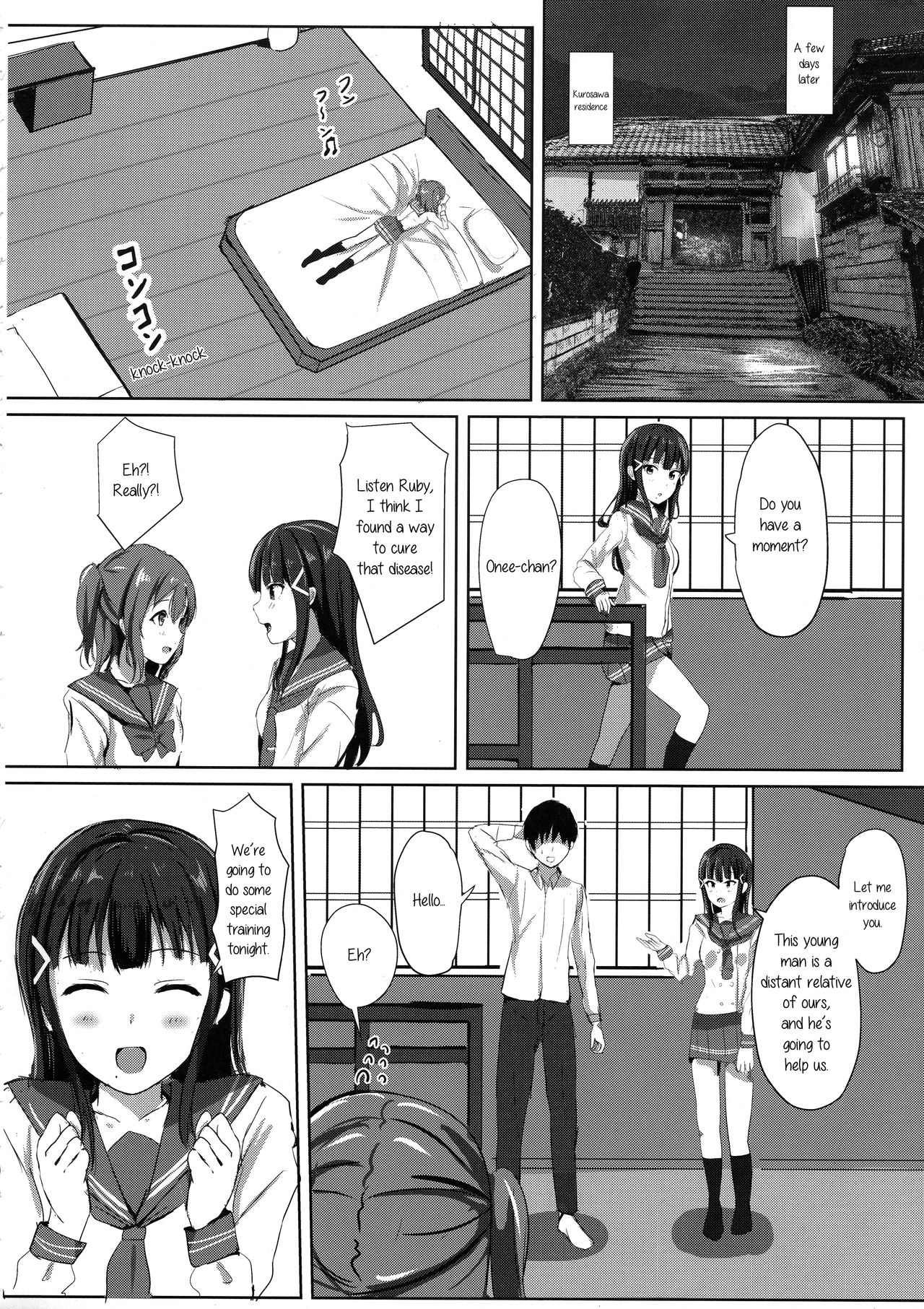 (C93) [Moreriikusu (More)] Kurosawa-san-chi no Houseki Shimai (Love Live! Sunshine!!) [English] page 9 full