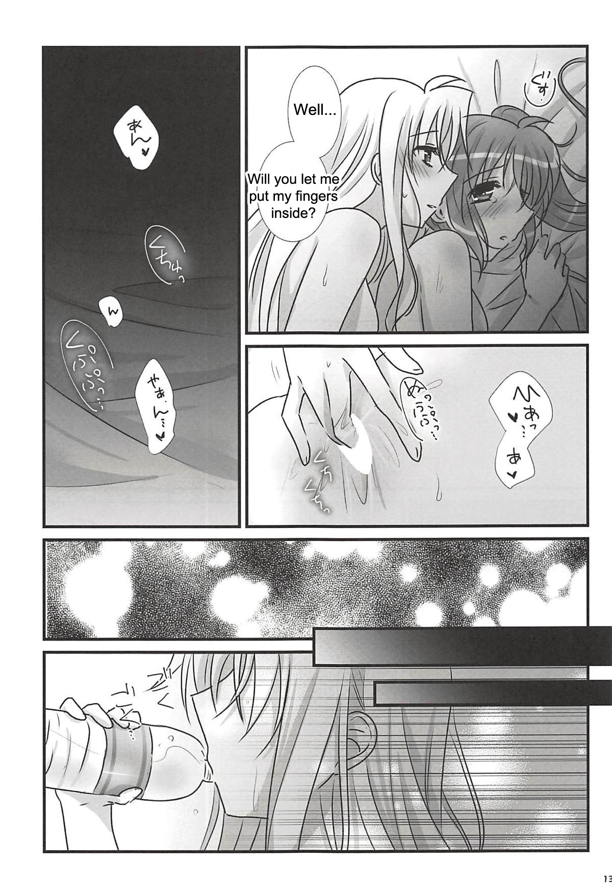 (C94) [Ameiro (Nanashiki)] Natsudoke (Mahou Shoujo Lyrical Nanoha) [English] [Started The Breaker + NanoFate] page 12 full