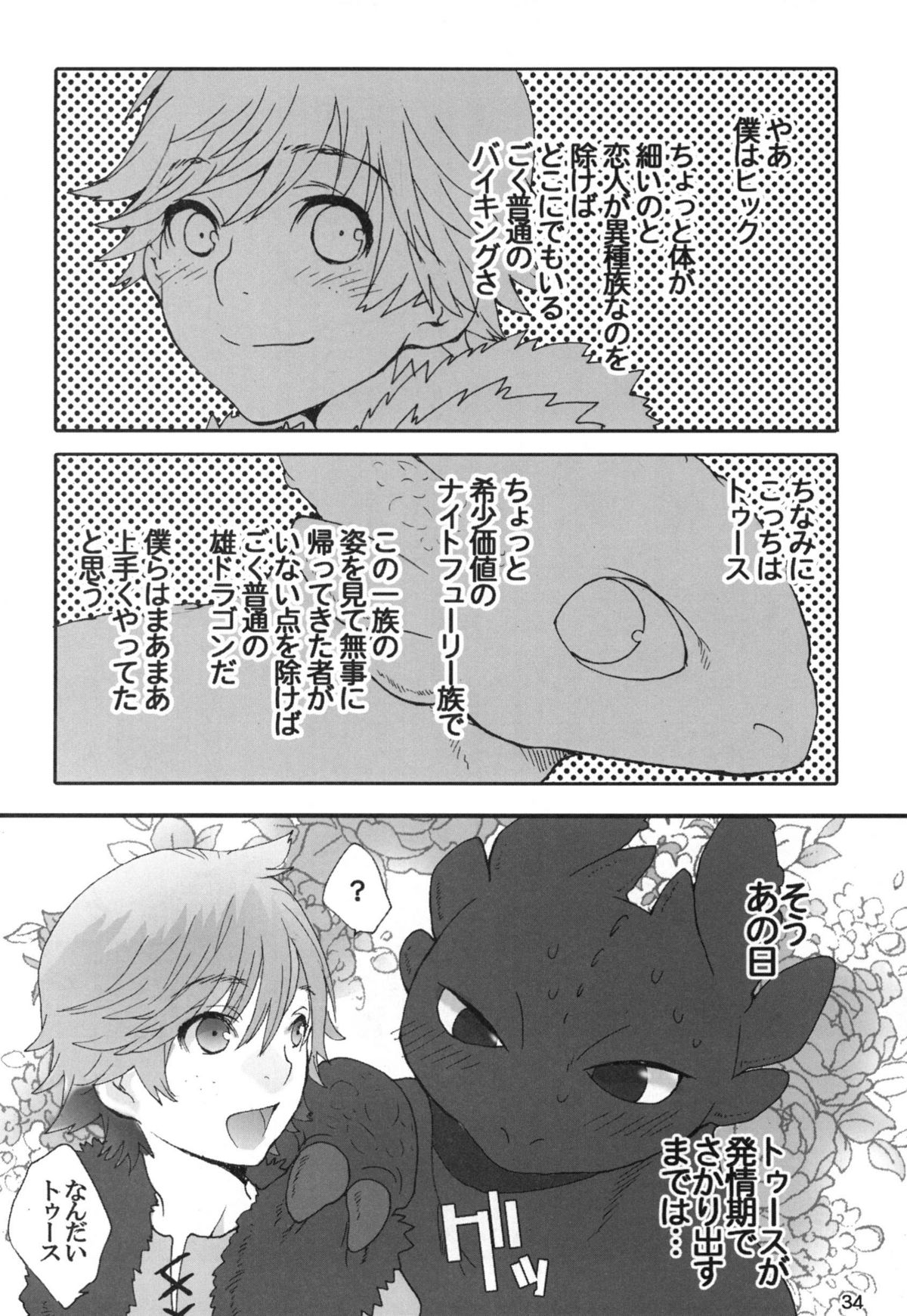 (C80) [Kon'na Tokoro no Kin'niku made Kitaeru nante... (Sugoi Kin'niku)] BEST PARTNER4 (How to Train Your Dragon) page 33 full