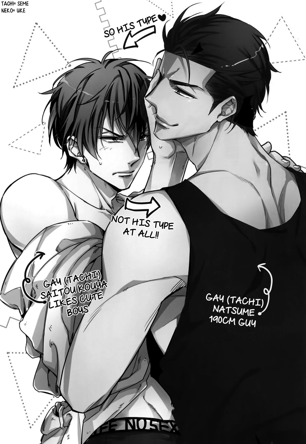 (C92) [URO (Akatsuki Amama)] Saitou-kun to 190-cm no Otoko. [English] page 4 full