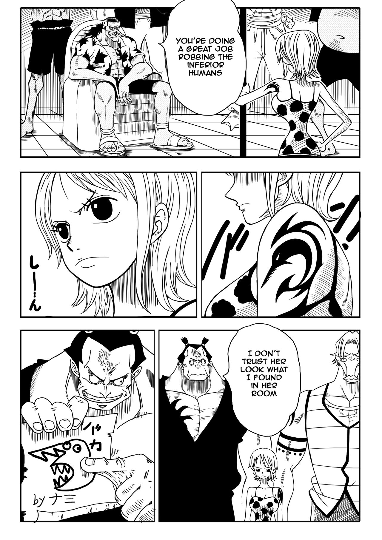 [Yamamoto] Two Piece - Nami vs Arlong (One Piece) [English] [Digital] page 4 full