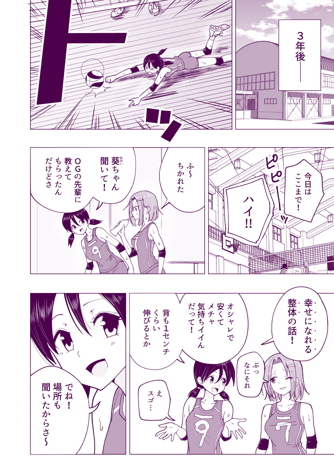 [Kamikadou (Ginyou Haru)] Seikan Massage ni Hamatte shimatta Volley-bu Joshi no Hanashi ~Kouhen~ [Digital] page 80 full