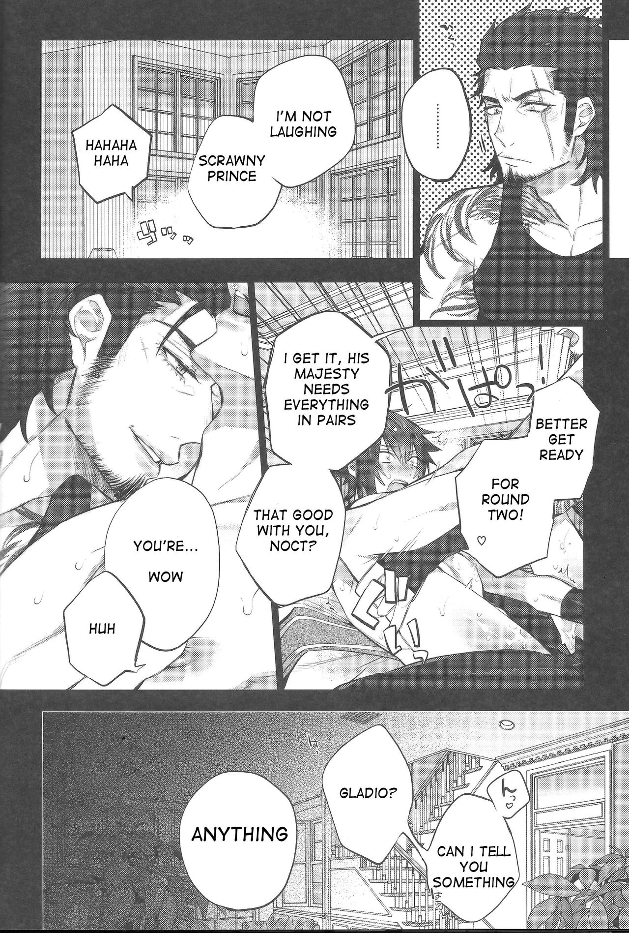 (TWINKLE MIRAGE5) [Inukare (Inuyashiki)] Aisare ♥ Ouji Visual Kei | Our Beloved Prince (Final Fantasy XV) [English] page 15 full