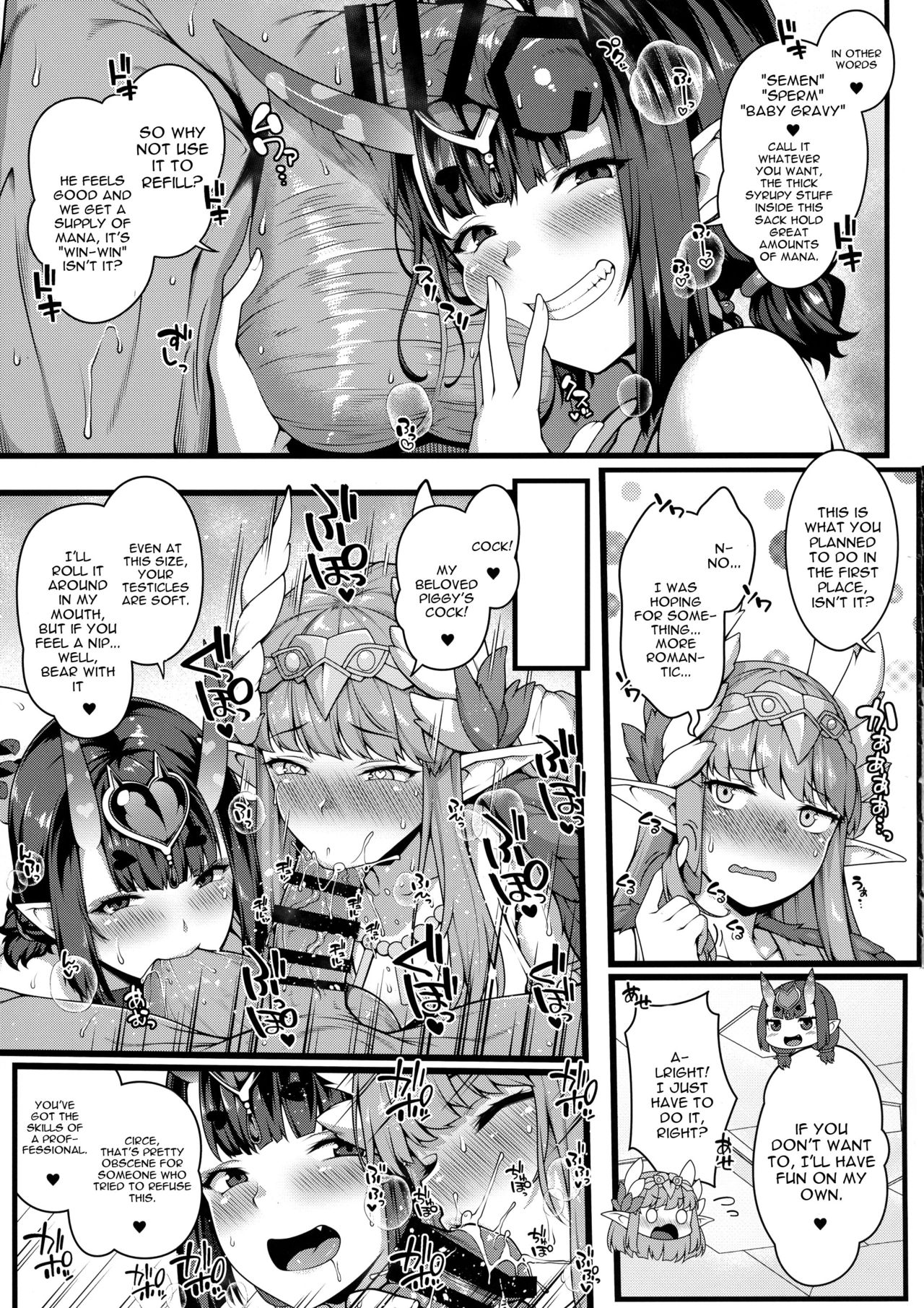 (C95) [Banana Koubou (Ao Banana)] Oni to Majo no Buta-san Master Sakusei Ecchi (Fate/Grand Order) [English] [constantly] page 7 full