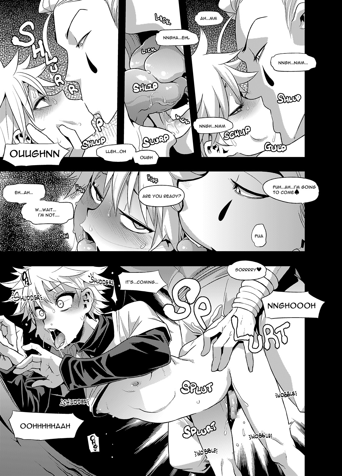 Shindol HxH BL comic page 3 full