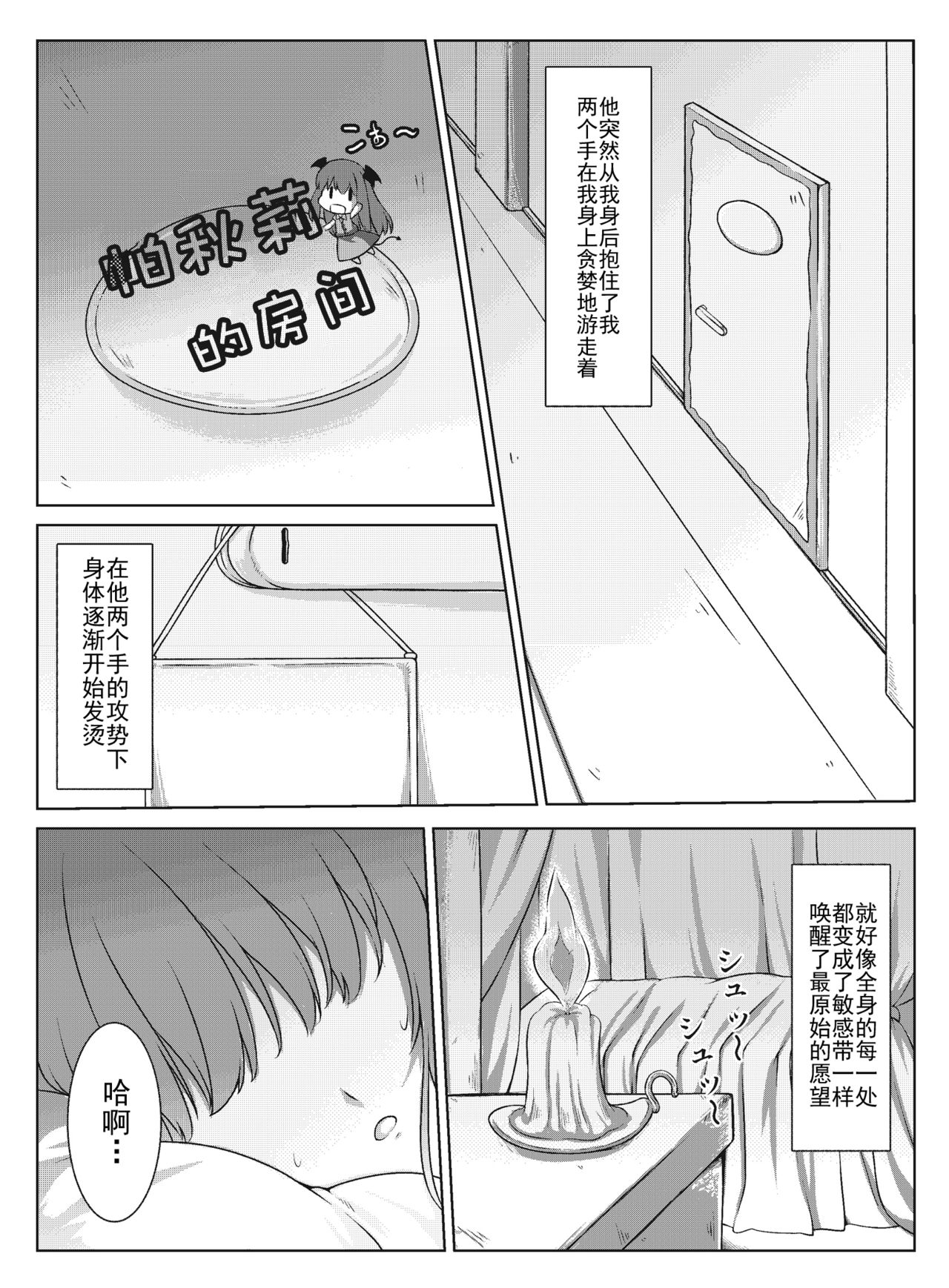 [Ran-ya (Aranmaru)] SECRET EXPERIMENT (Touhou Project) [Chinese] [靴下汉化组] [Digital] page 4 full