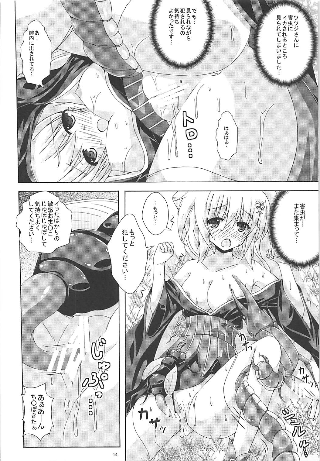 (Jabjab Maidoari! 5) [Dream Project (Yumeno Shiya)] Tokushu Ninmu wa Kiken ga Ippai (Flower Knight Girl) page 13 full