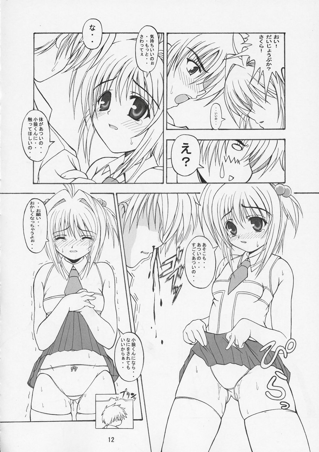 (C66) [KURUBUSI-KAI (Dowarukofu)] THE LAST CARD (Cardcaptor Sakura) page 11 full