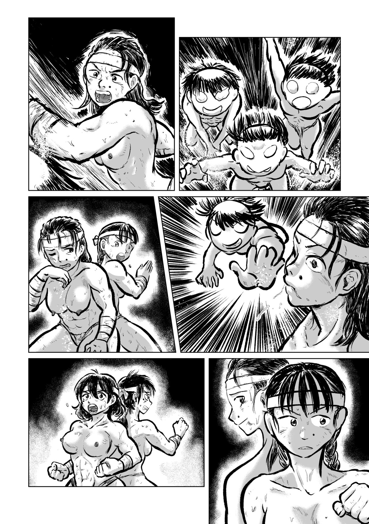 [Mayonaka no Funkotsudou (Mayofun)] Kappa VS Female Diver page 63 full