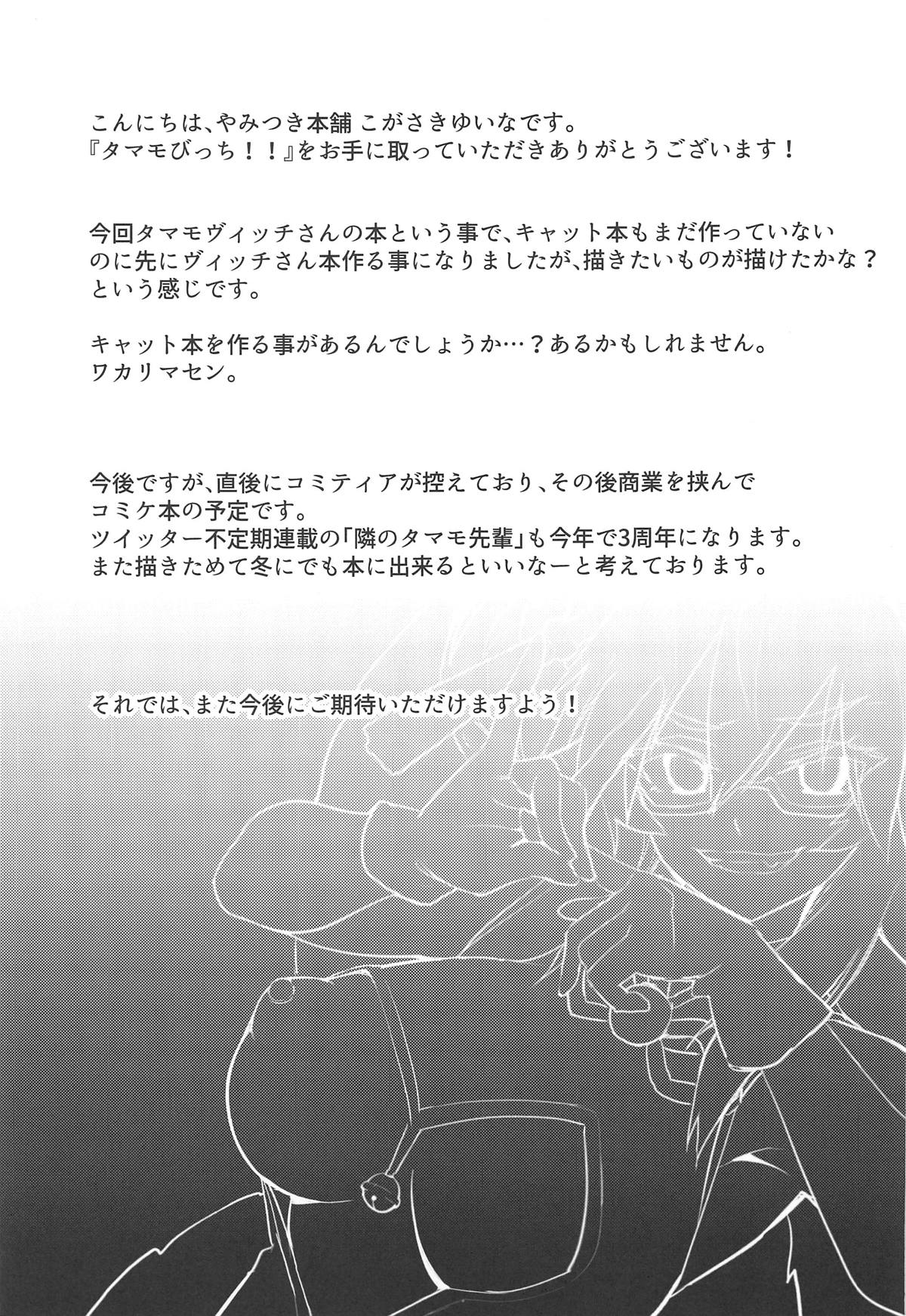 (COMIC1☆15) [Yamitsuki Honpo (Wise Speak)] Tamamo Bitch!!! (Fate/Grand Order) page 18 full