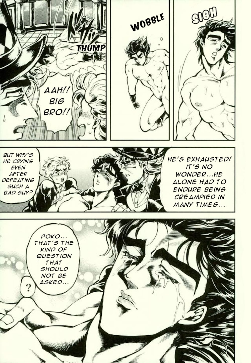 (Mimiket 29) [GOMIX! (Yoisho53)] Zenritsusen o Korikori Shiteiruzo Jojo! Saishuu Kessen Hen | I Am Going to Grind on Your Prostate Jojo! (JoJo's Bizarre Adventure) [English] page 21 full