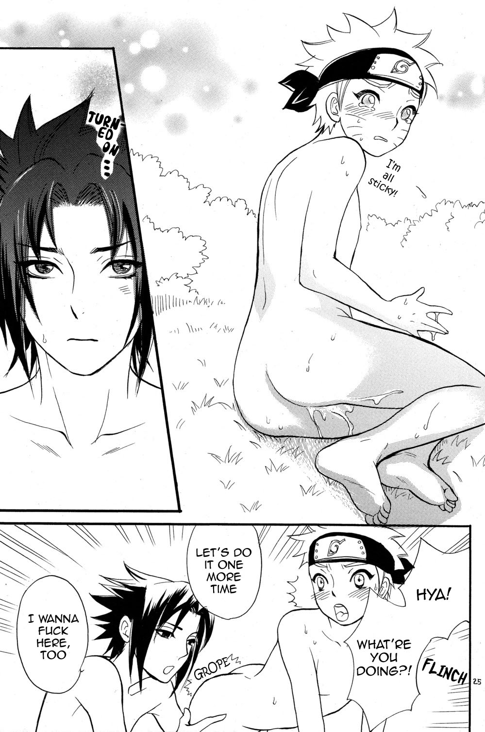 [Mikayla (Imai Hanako)] Nyota mo Shota mo Oishii Desu (Naruto) [English] [b2] page 23 full
