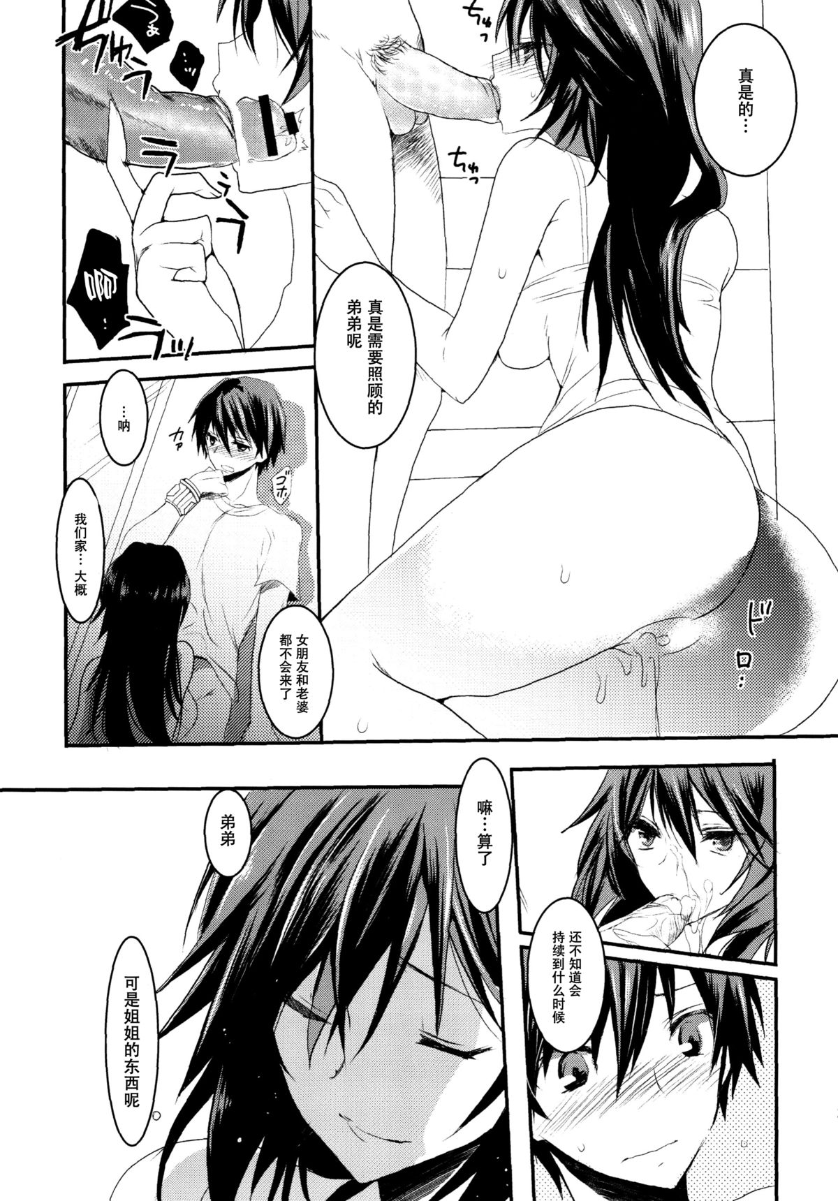 (COMIC1☆6) [Otona Shuppan (Hitsuji Takako)] Infinite ☆ Seicross 3 (IS <Infinite Stratos>) [Chinese] [脸肿汉化组] page 28 full