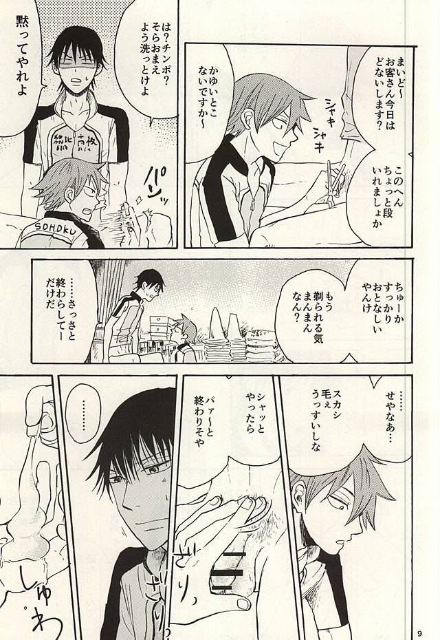 (Zenkai Cadence 6) [Nekosuki (Oomori)] TEIMOU (Yowamushi Pedal) page 8 full