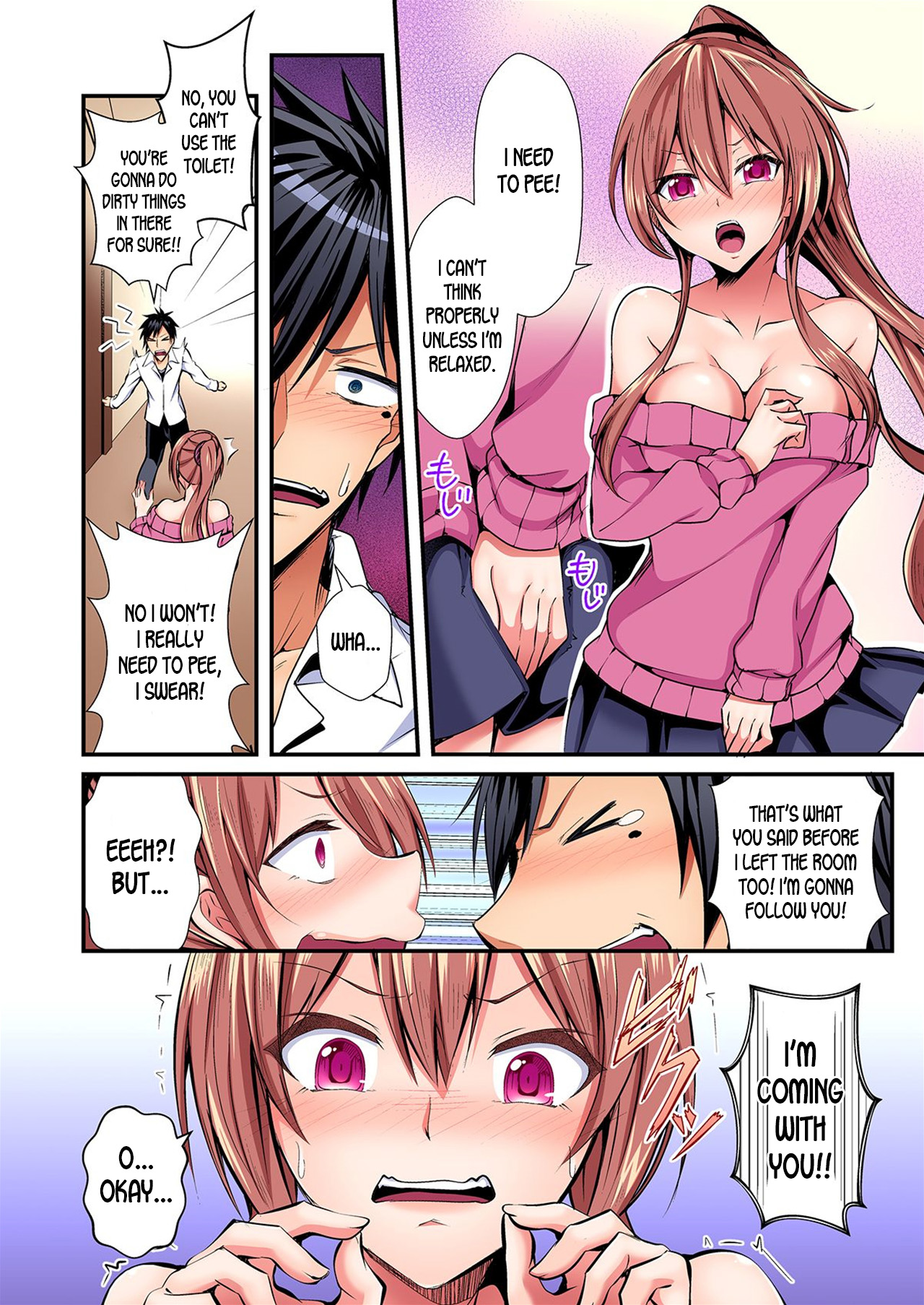 [Suishin Tenra] Switch bodies and have noisy sex! I can't stand Ayanee's sensitive body ch.1-2 [desudesu] page 13 full