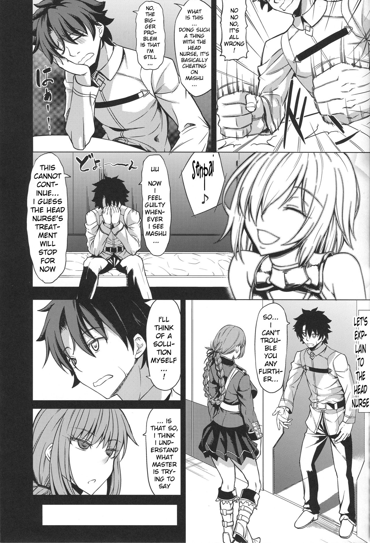 (C96) [Nanakorobi Yaoki (kinntarou)] Mash Gomen... Fuchou-san no Sourou Kaizen Training (Fate/Grand Order) [English] [xinsu] page 18 full