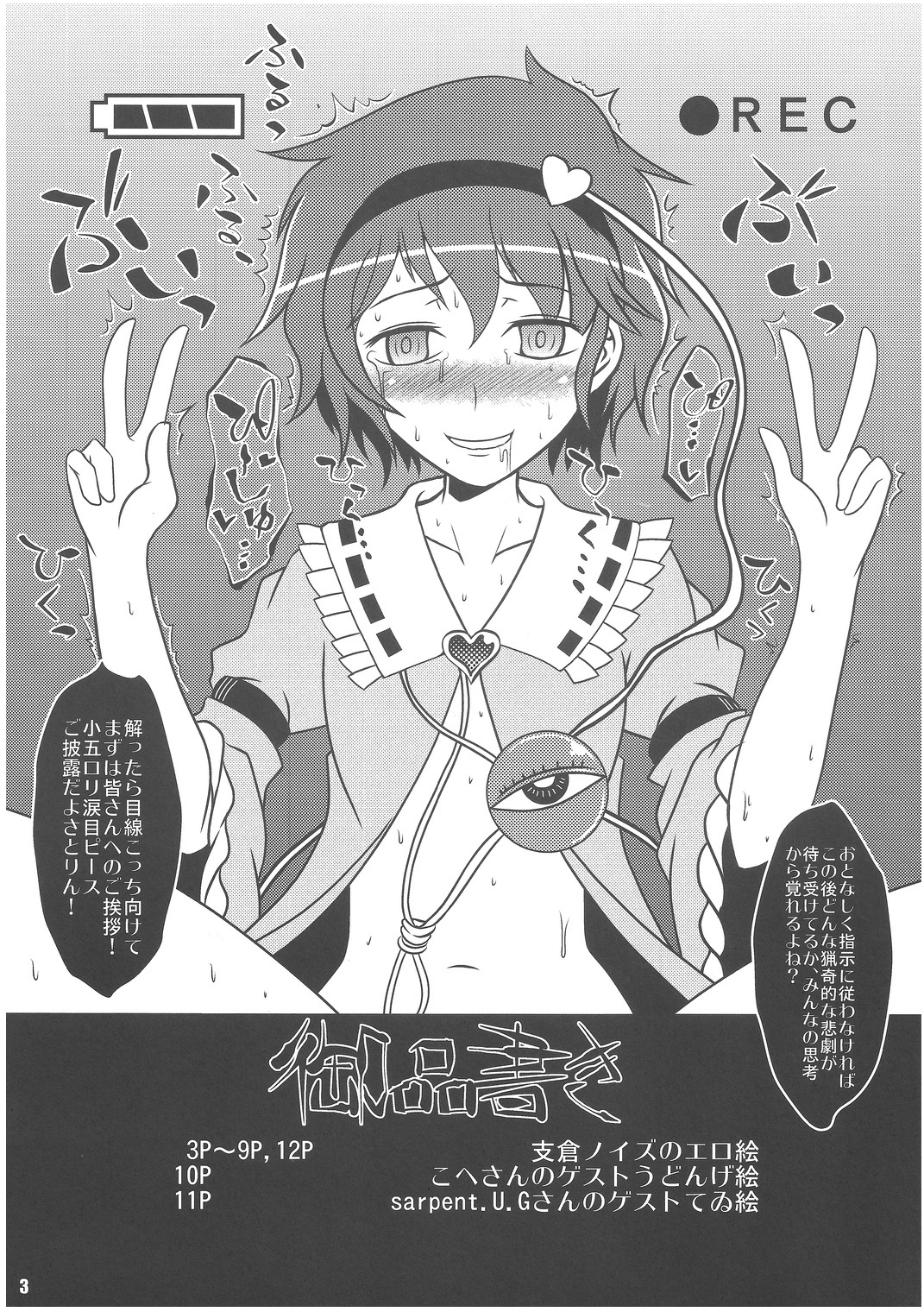 (Reitaisai 8EX) [Kasou Genjitsu (Hasekura Noise)] [Exhibition] (Touhou Project) page 2 full