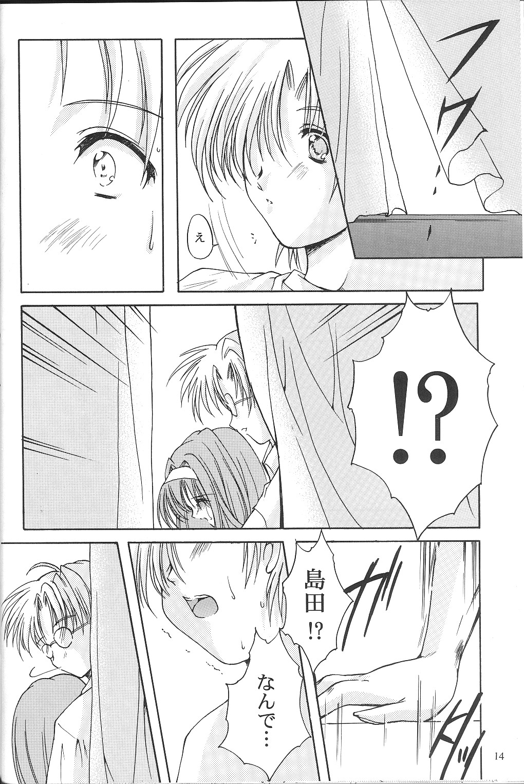 [HIGH RISK REVOLUTION] Shiori Vol.9 Garasugoshi no Real (Tokimeki Memorial) page 13 full