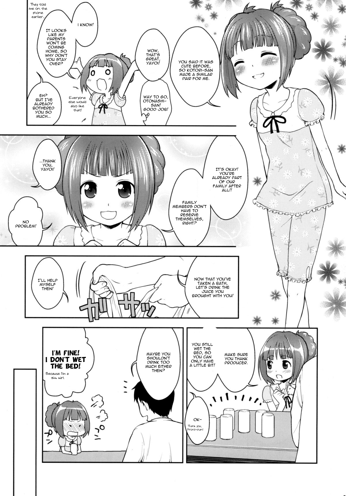 [Kaniya (Kanyapyi)] Yayoi to Otomari (THE iDOLM@STER) [English] =TV= [Digital] page 9 full