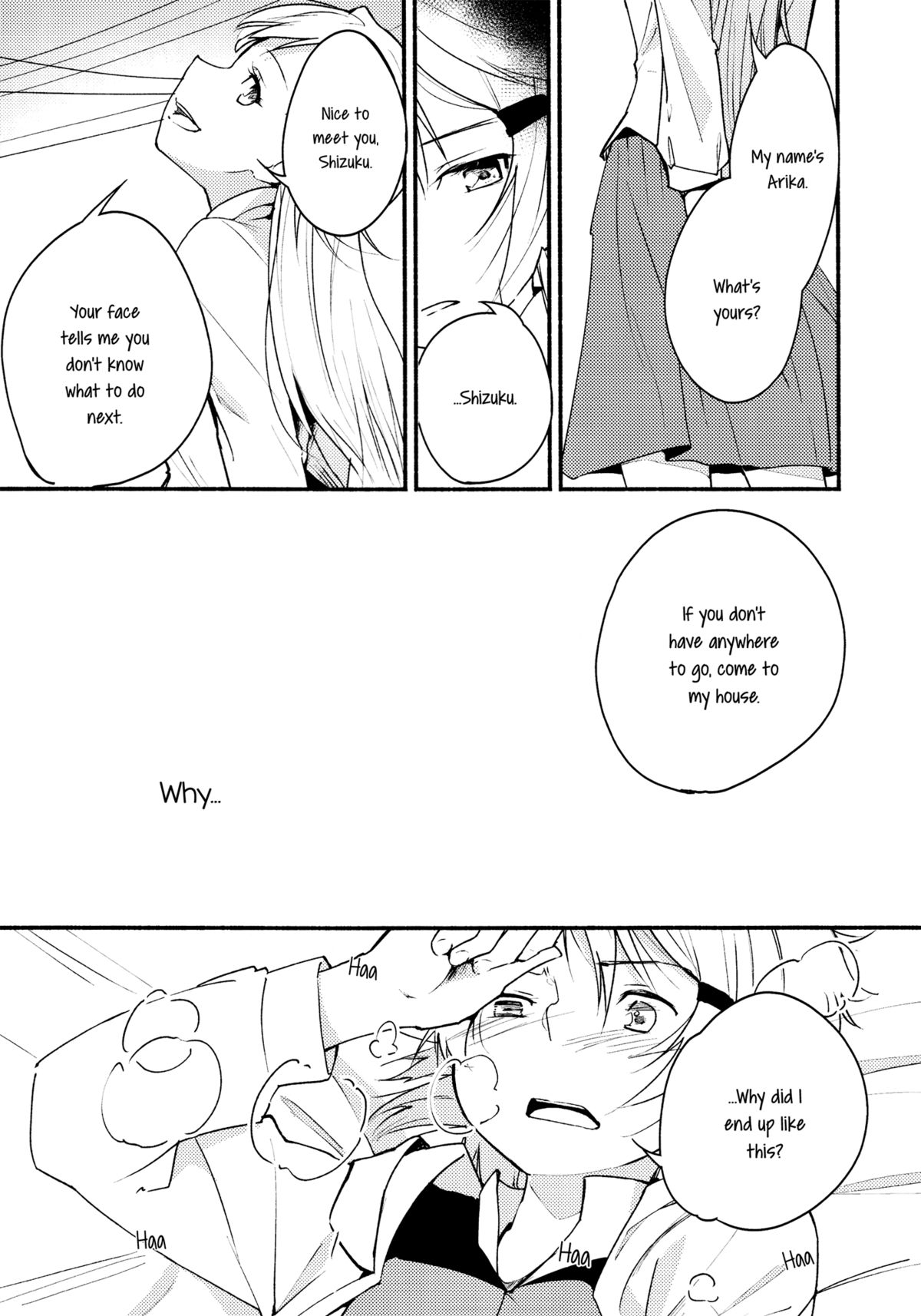 (C87) [G-complex (YUI_7)] Stream Will, Tomorrow, and the Warmth in Your Hands. [English] [Yuri-ism] page 22 full