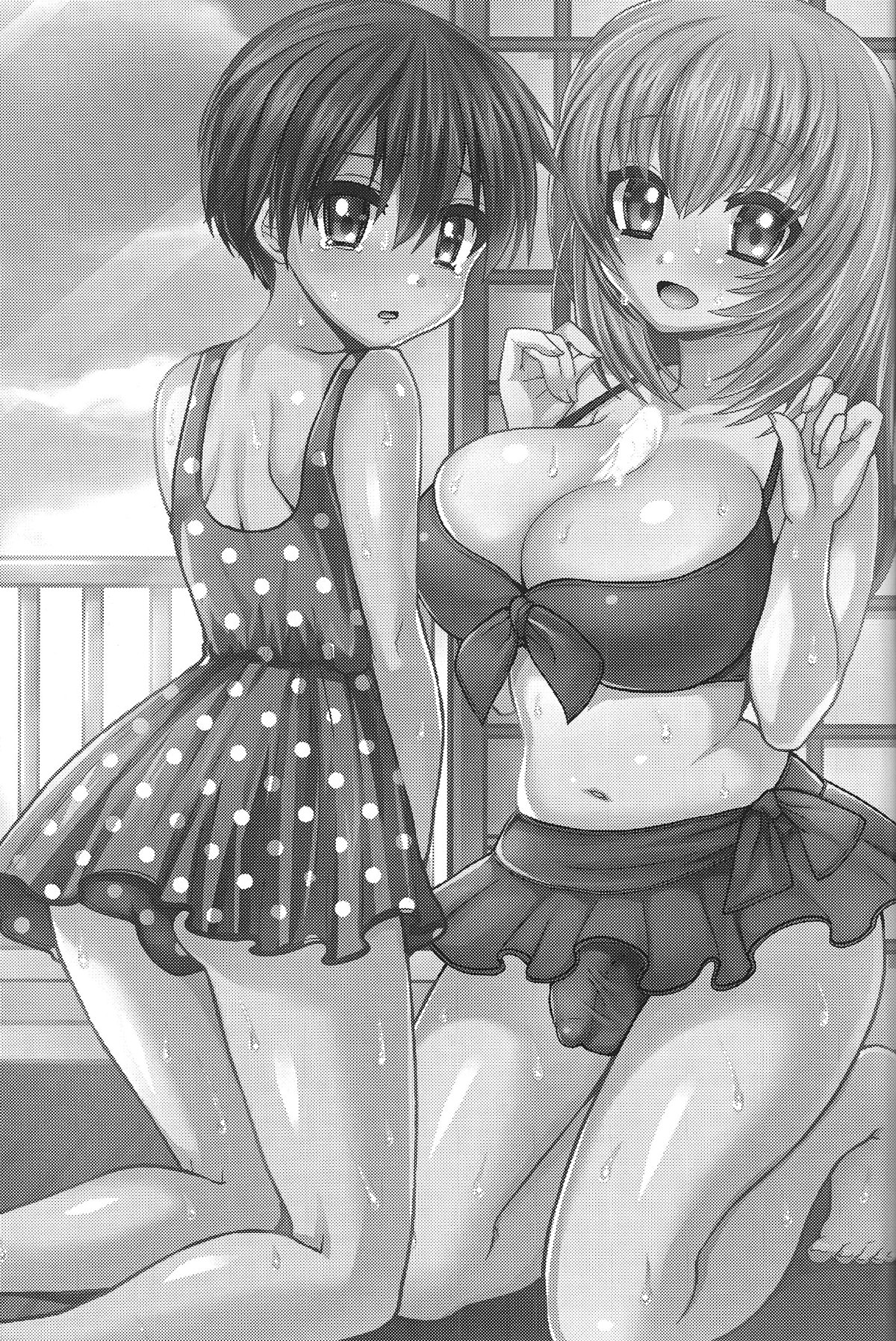 (C84) [Oshiruko Kan (Piririnegi)] Mizugi de Shiyo! page 2 full