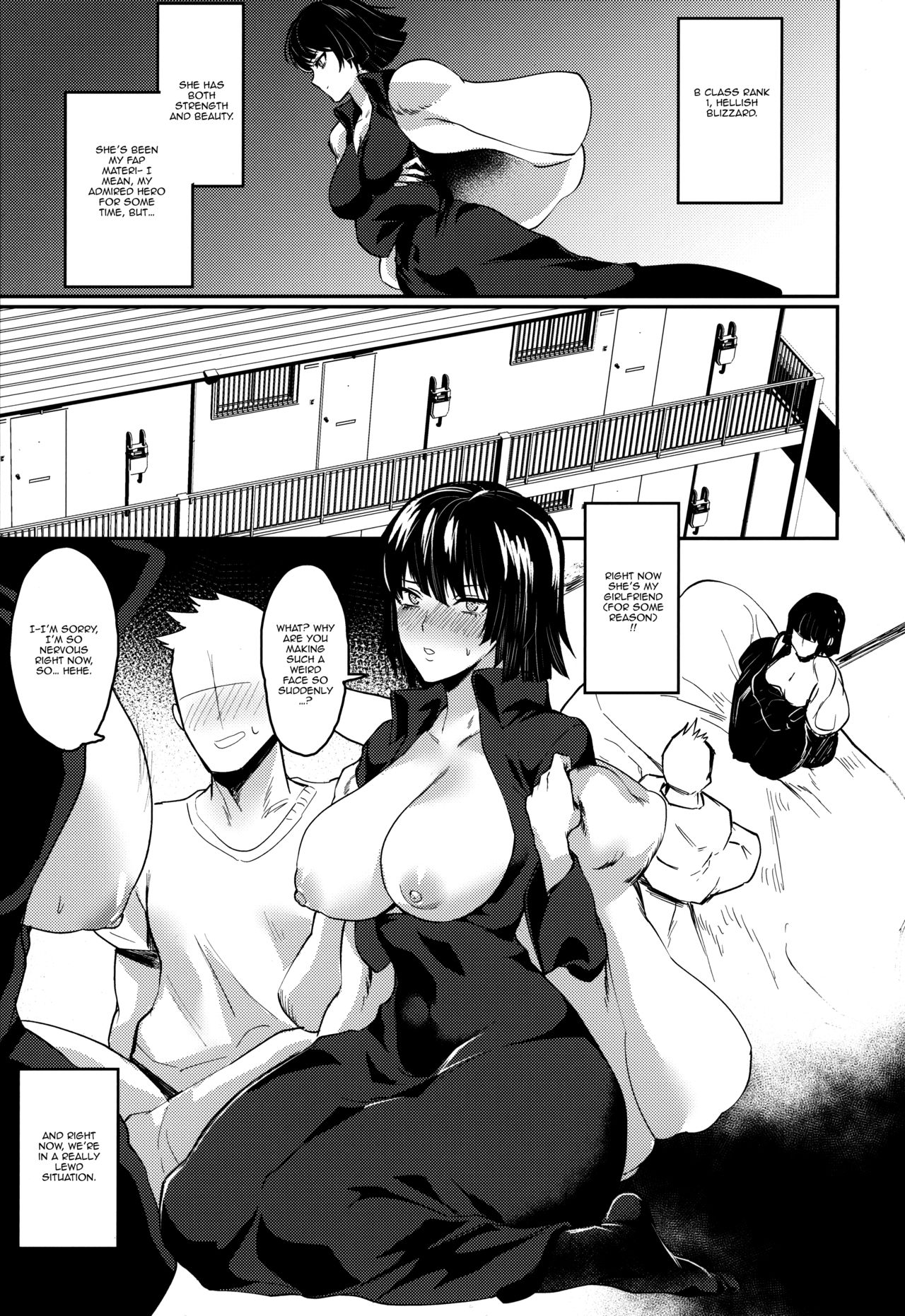 (C96) [Takeritake Daishuukakusai (Echigoya Takeru)] Onee-chan to Issho (One Punch Man) [English] {doujins.com} page 2 full