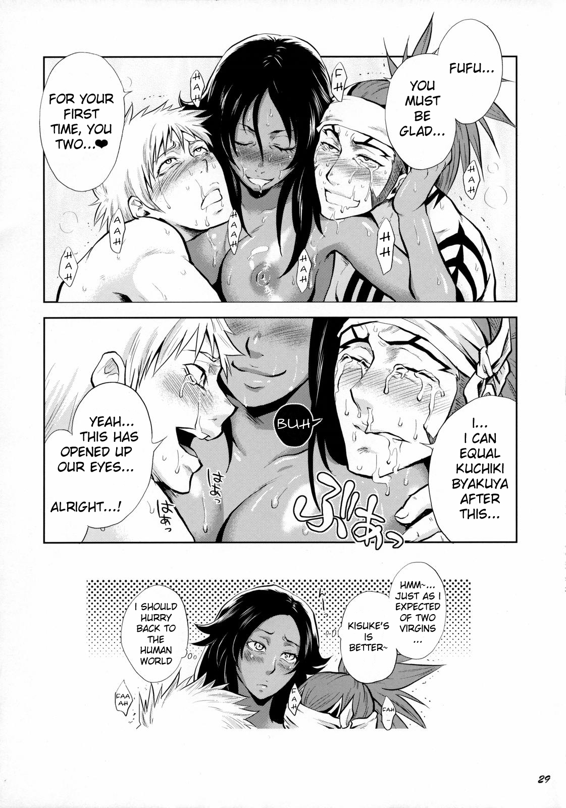 (C70) [Todd Special (Todd Oyamada)] Yukemuri NyanNyan Jiken (Bleach) [English] [H4chan] page 29 full