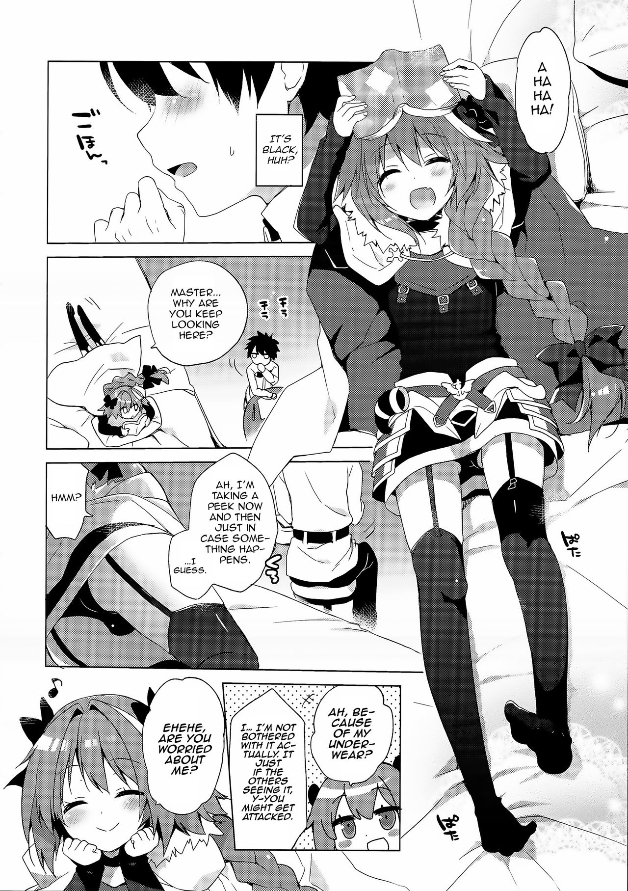 (C91) [23.4do (Ichiri)] Ryouomoi nara Seibetsu Nante Kankeinai yo ne (Fate/Grand Order) [English] [Maho Lu, Riz] page 4 full