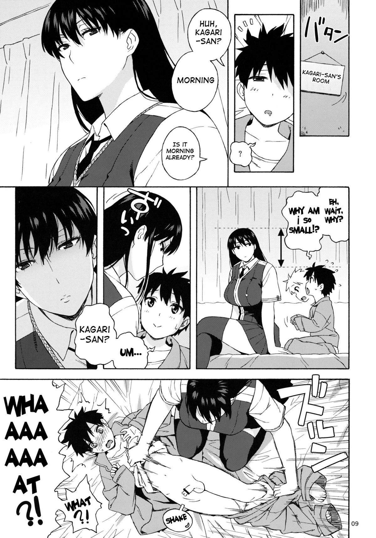 (C84) [666protect (Jingrock)] Doushichattano? Kagari-san | What Did I Do, Kagari-san? (Witch Craft Works) [English] {doujin-moe.us} page 8 full