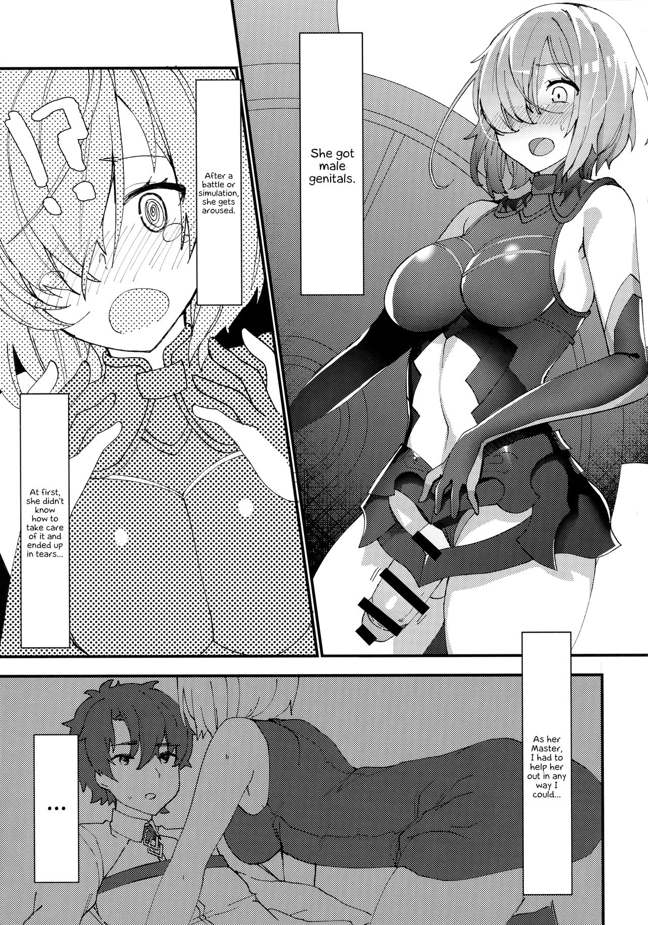 (C93) [Anoprimal (Anoshabu)] Senpai, Osoto de H Shimasenka? (Fate/Grand Order) [English] {Hennojin} page 4 full