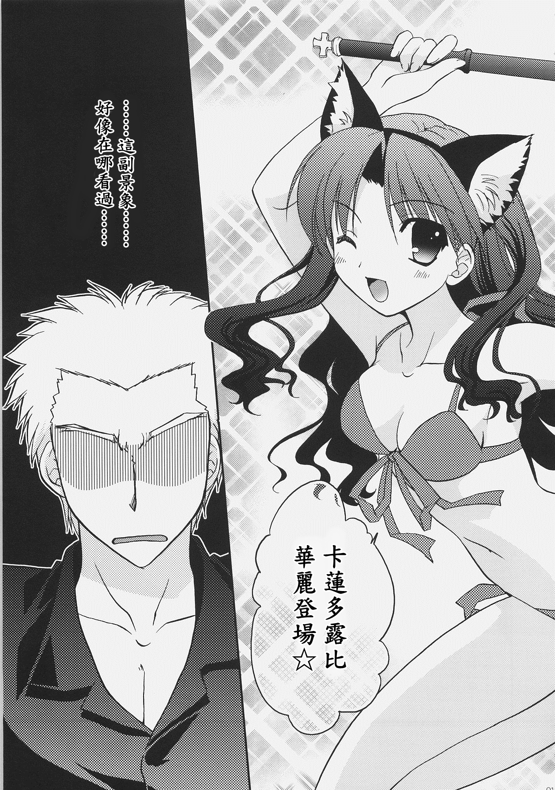(C72) [C.A.T (Morisaki Kurumi)] RED/II (Fate/stay night) [Chinese] [wl00314824個人漢化] page 18 full