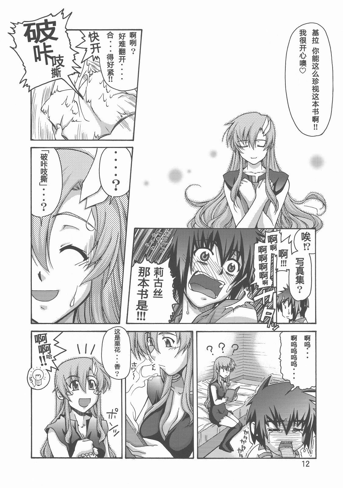 (C70) [GOLD RUSH (Suzuki Address)] Thank you! From Gold Rush (Gundam SEED DESTINY) [Chinese] [graviton个人汉化] page 12 full