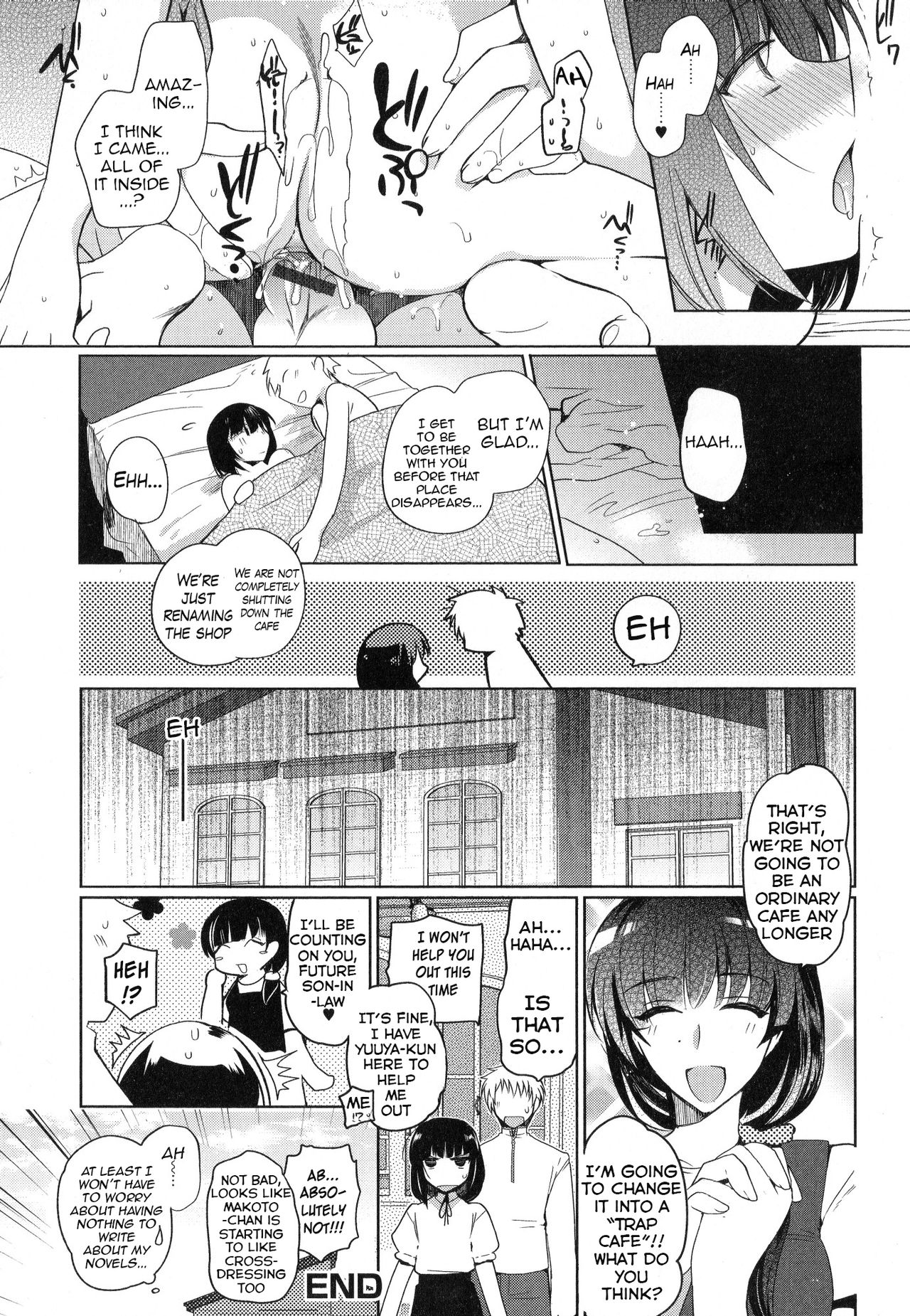 [Kirimoto Yuuji] Cafe Trap&Trap (Otoko no Ko-llection! II) [English] {Hennojin} page 16 full