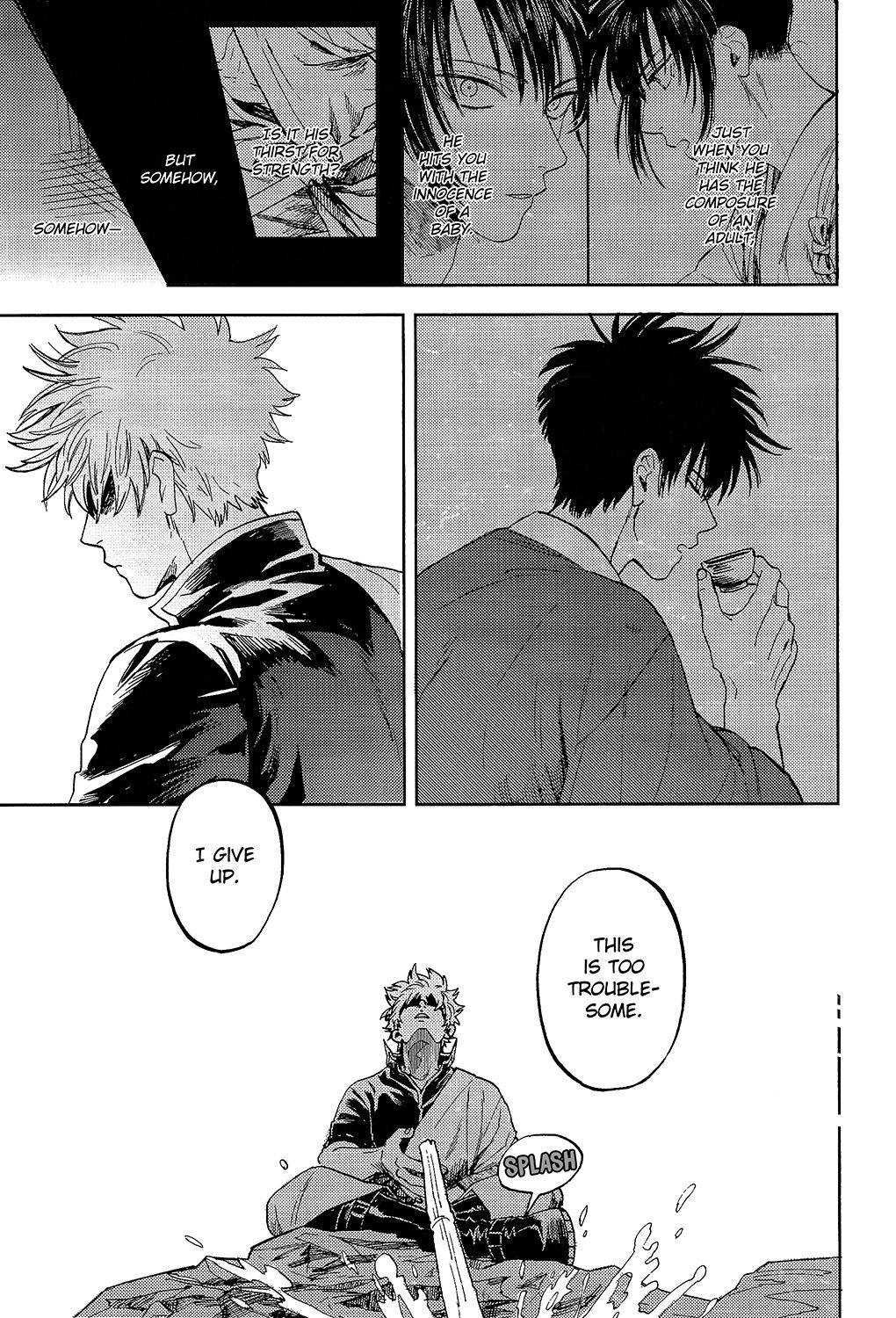 (C94) [Gekirin (Syaku)] Yowacchimauze | Become Weak (Gintama) [English] [Baragaki Scans] page 37 full