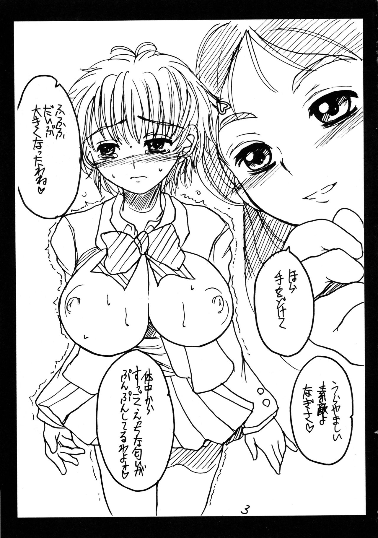 (C66) [Hallelujah (Hallelujah)] Nagisa Sakunyuuhon (Kinshin Ari) (Futari wa Precure) page 3 full