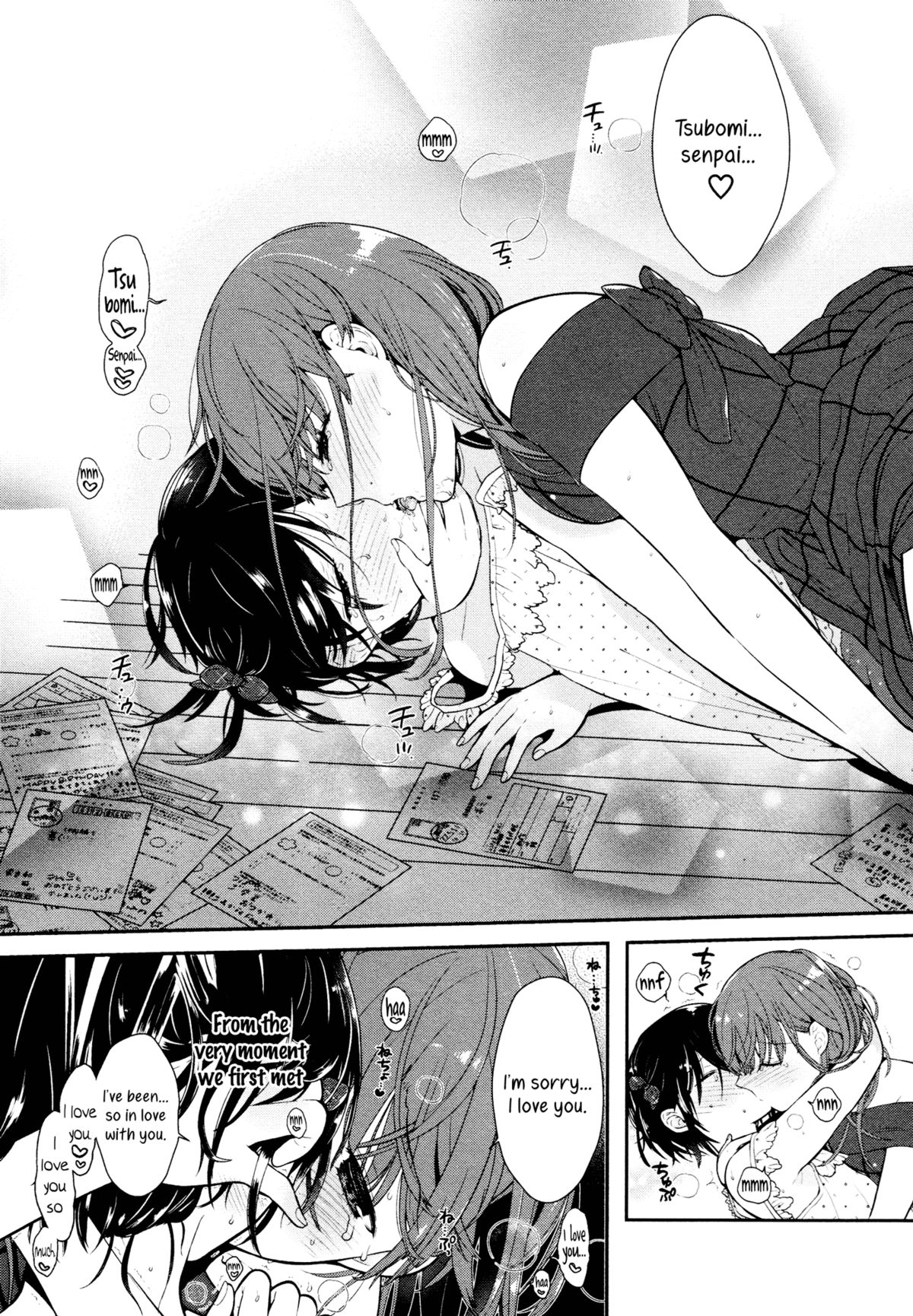 [Gunnousa] Senpai to Watashi | Senpai and Me (Mebae Vol. 2 - Vivid Girls Love Anthology) [English] [Yuri-ism] page 21 full